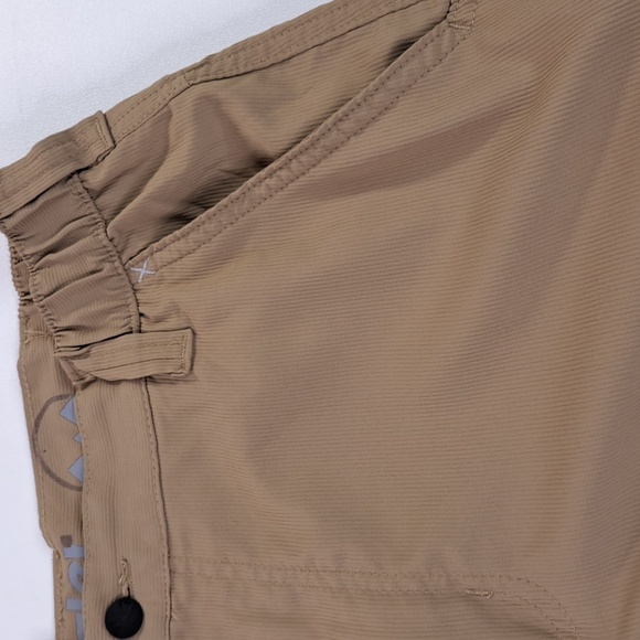 Wrangler Men's Performance Elastic Waist Outdoor Shorts Size  32 Elmwood - Picture 4 of 14